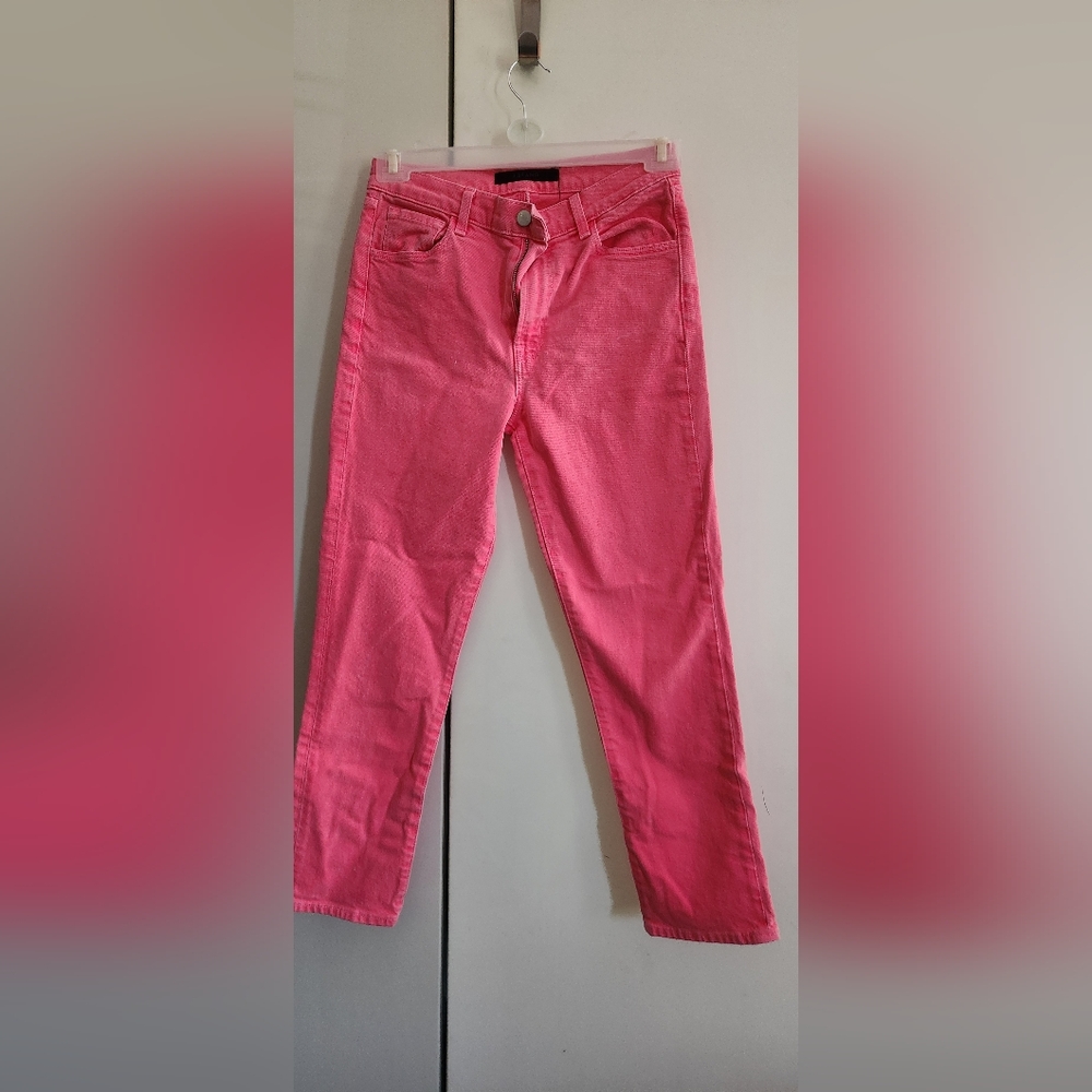 Pink jeans by J Brand